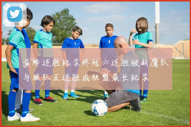 黄蜂连胜纪录终结六连胜被断鹰队与狼队五连胜成联盟最长纪录