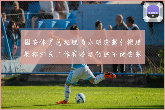 国安体育总经理马永明透露引援进展称相关工作有序进行但不便透露名字